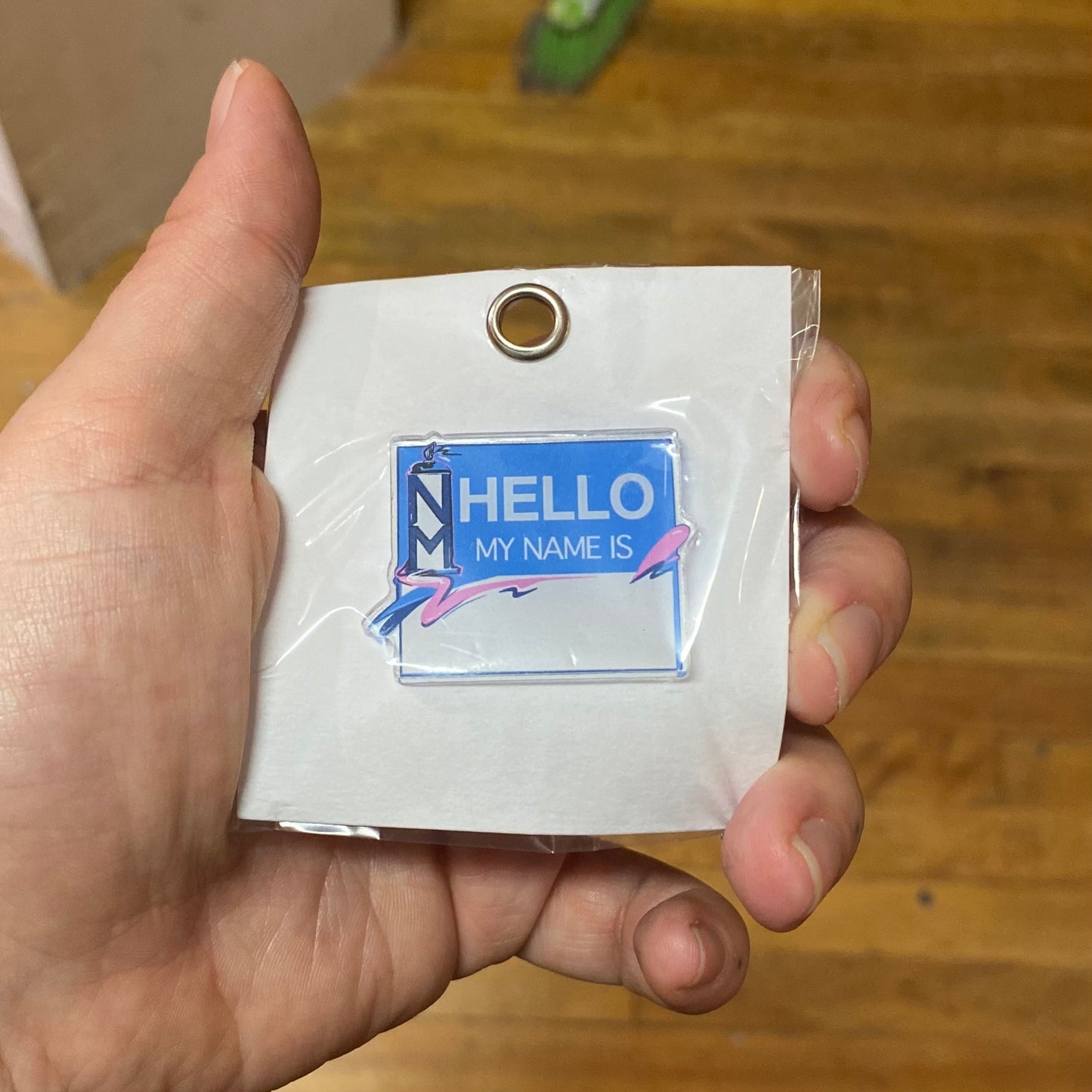 Hello My Name Is Pin