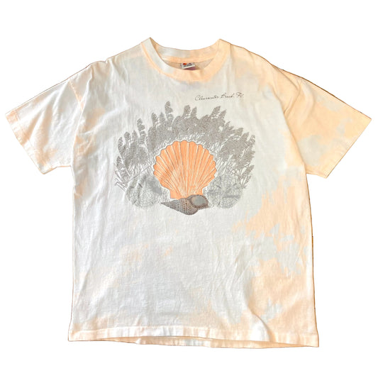 90s Clearwater Beach, Florida Tie-Dye T-Shirt (L)