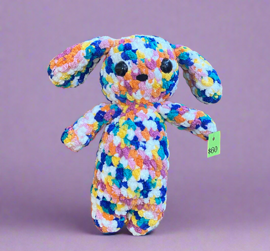 Rainbow Bunny Plushie
