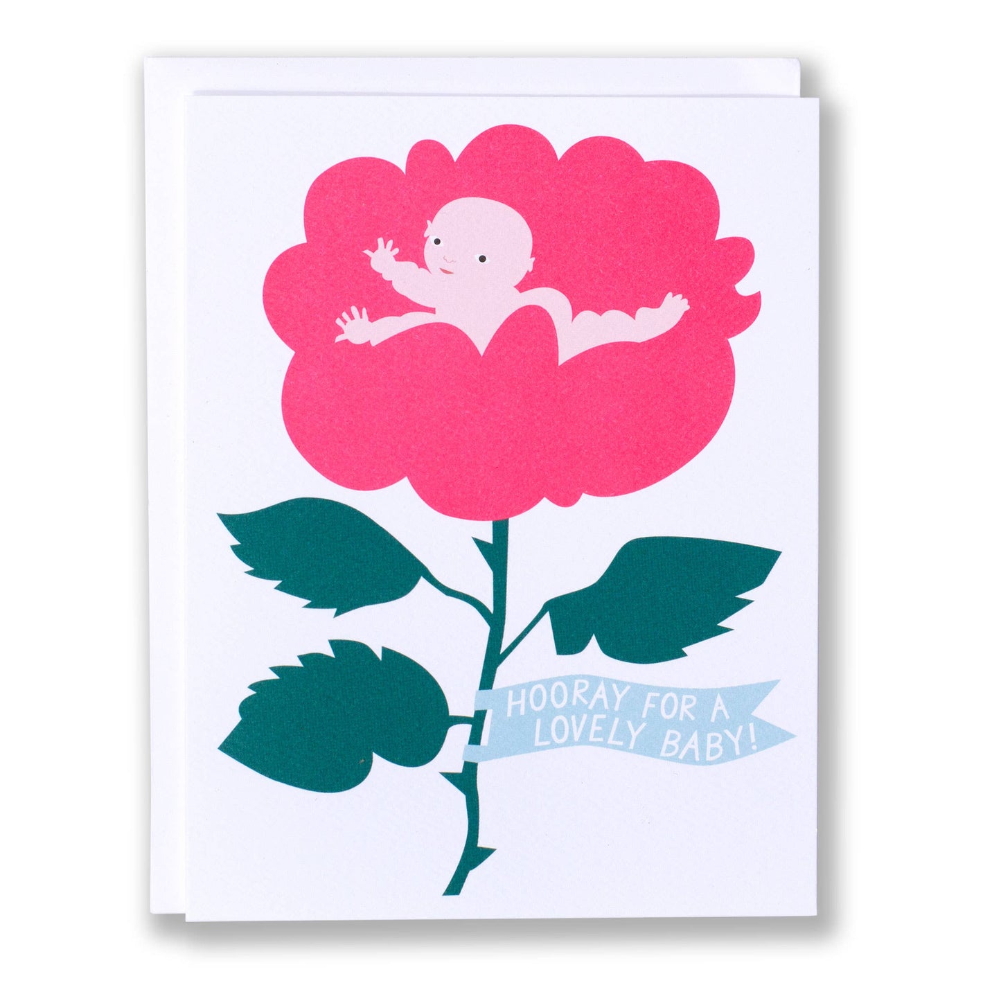 Hooray for a Lovely Baby Note Card