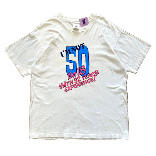 80s I’m Not 50 Humour T-Shirt (XL)