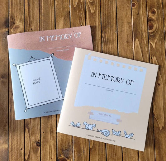 In Memory Of... Guide Grief Journal