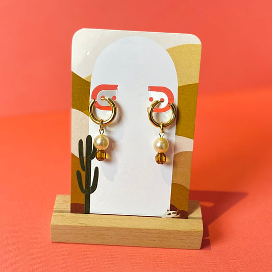 Toasted Marshmallow Earrings