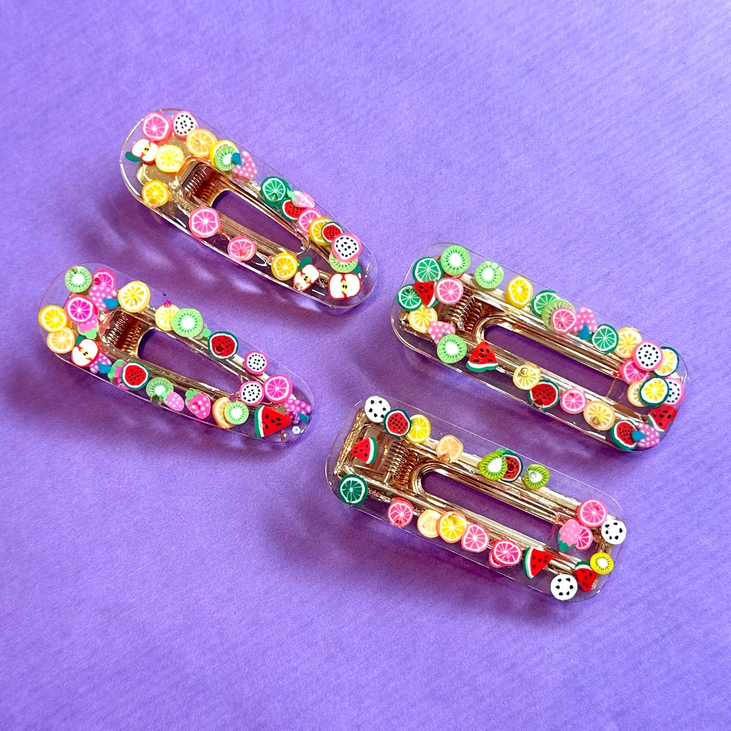 Tutti Fruity Hairclips