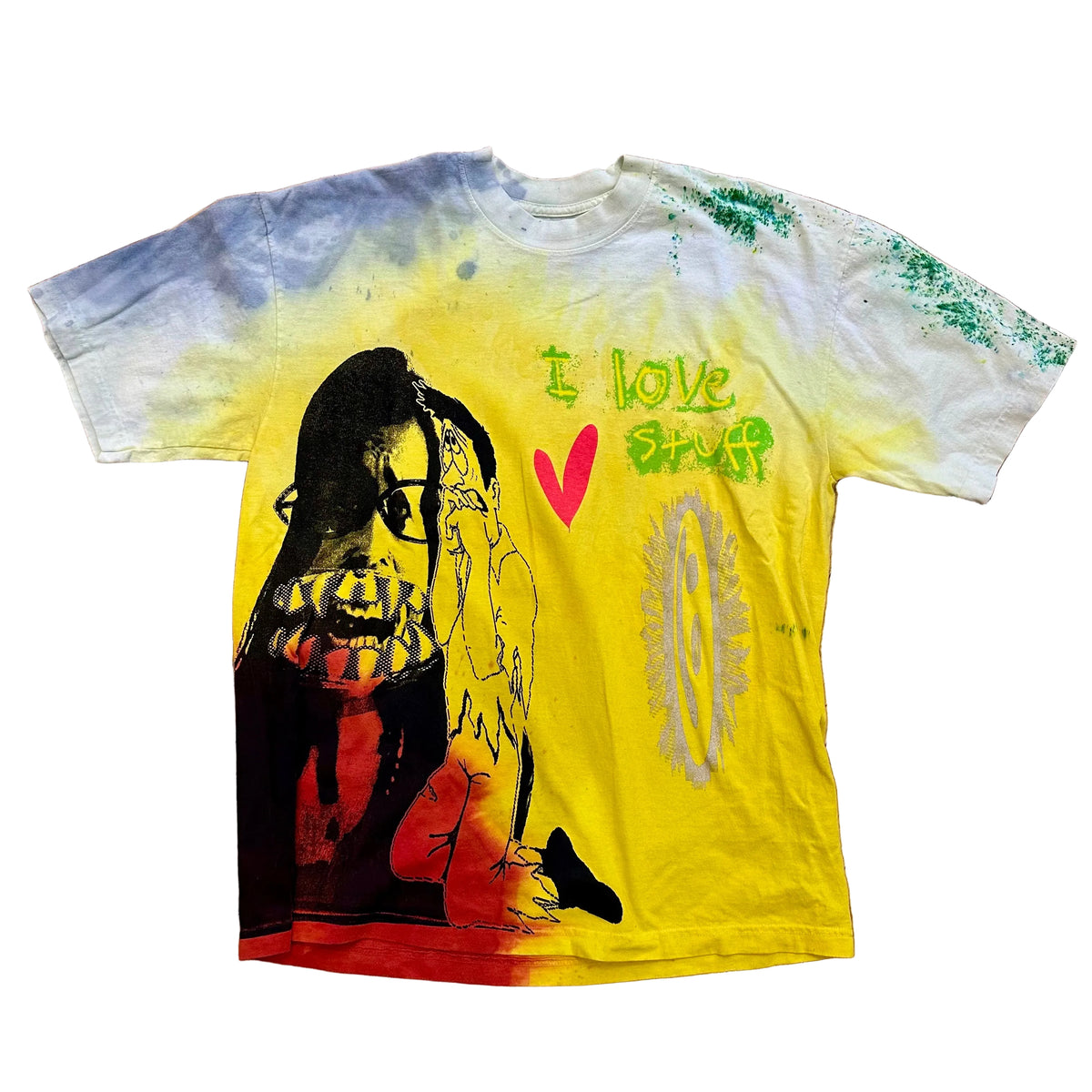 DieDye Smiley T-Shirt - I Love Stuff