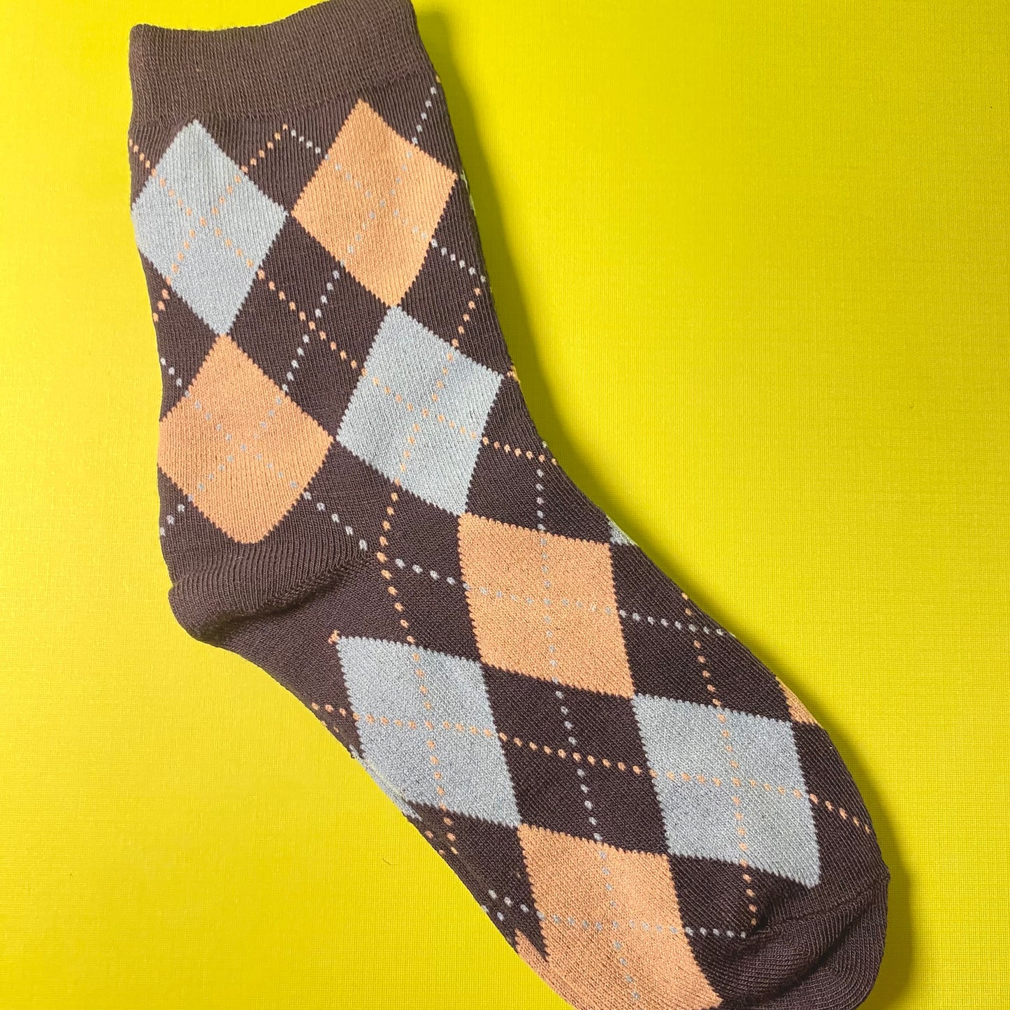 Argyle Pattern Socks