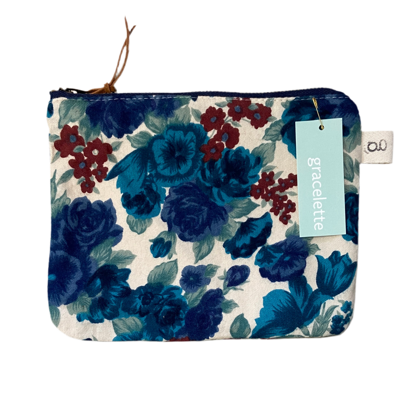 Zip Pouch By Gracelette Textiles