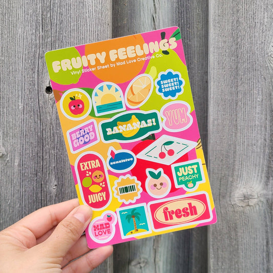 Fruity Feelings Sticker Sheet