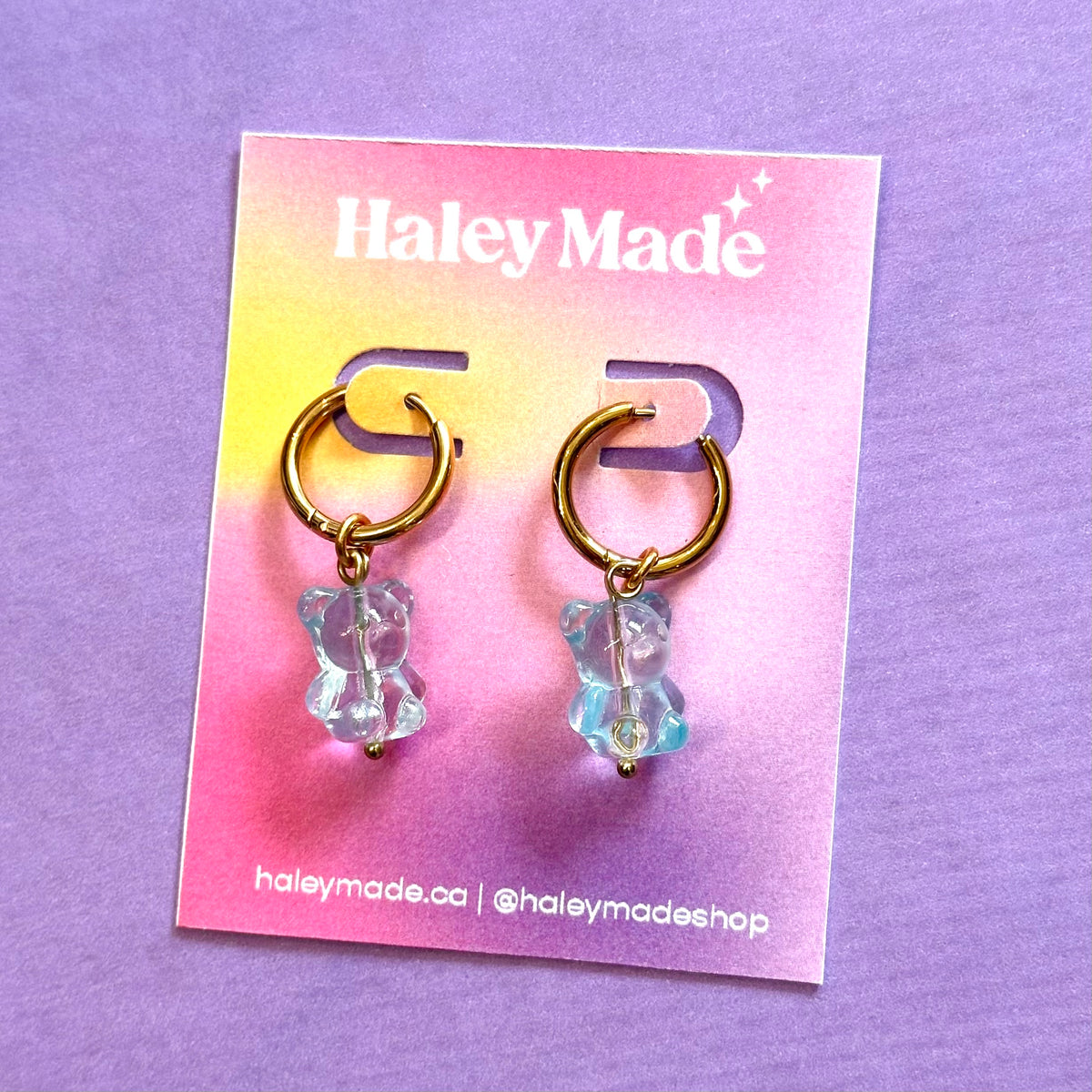 Gummy Bear Earrings