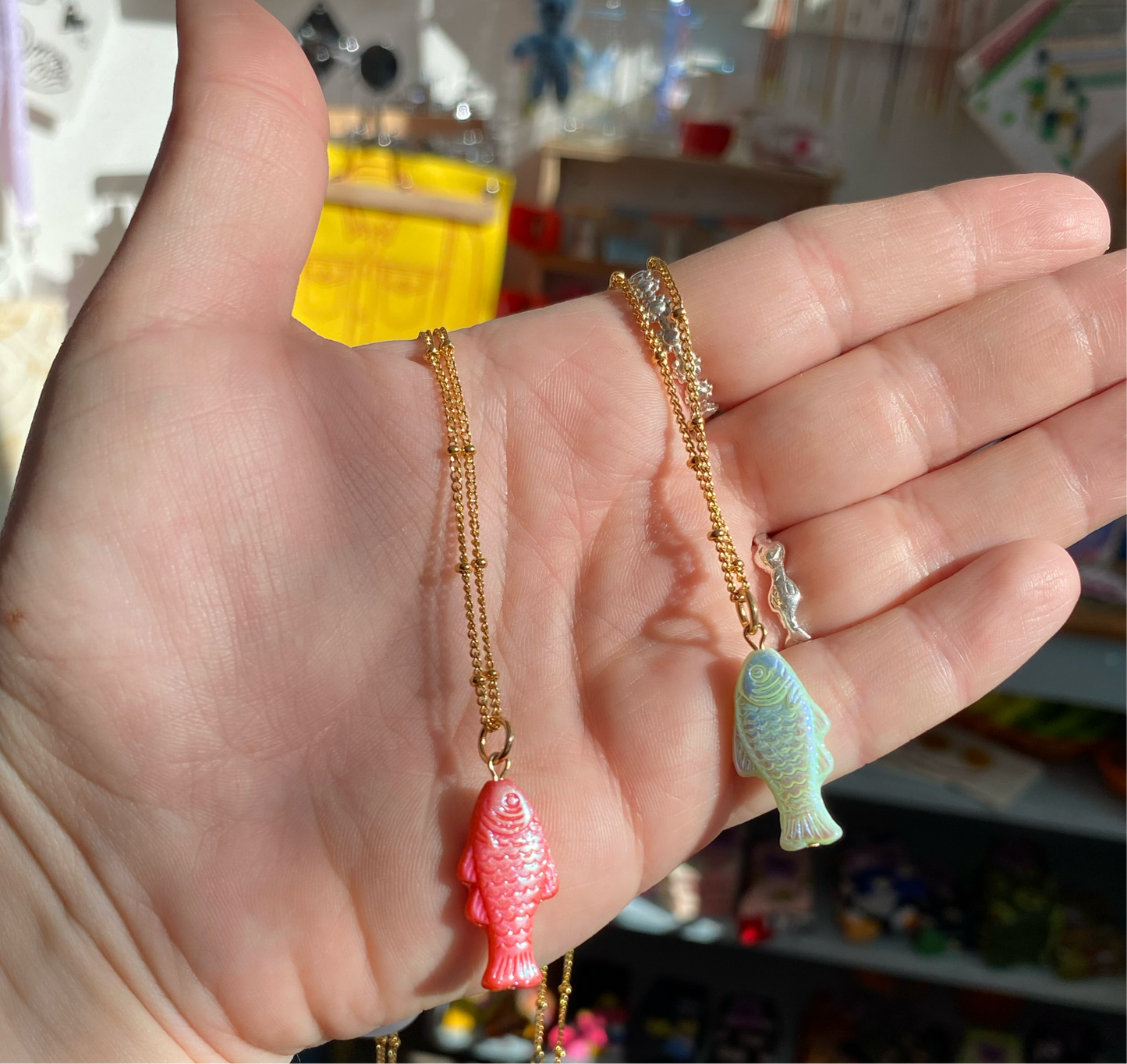 Fish Girl Summer Necklace - Lay Low Goods