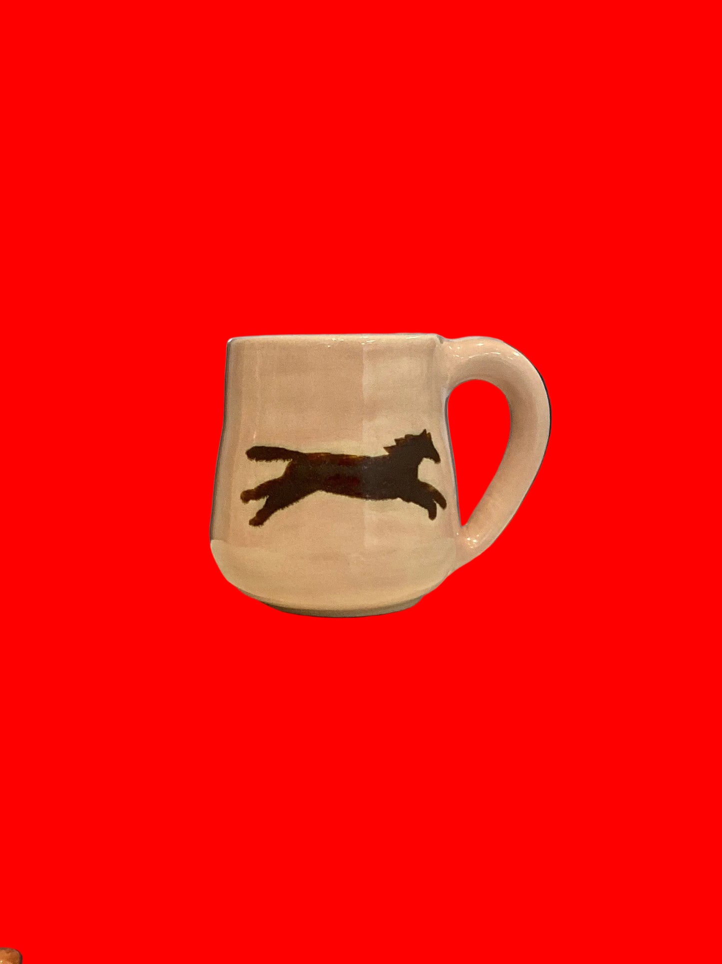 Large horse mug