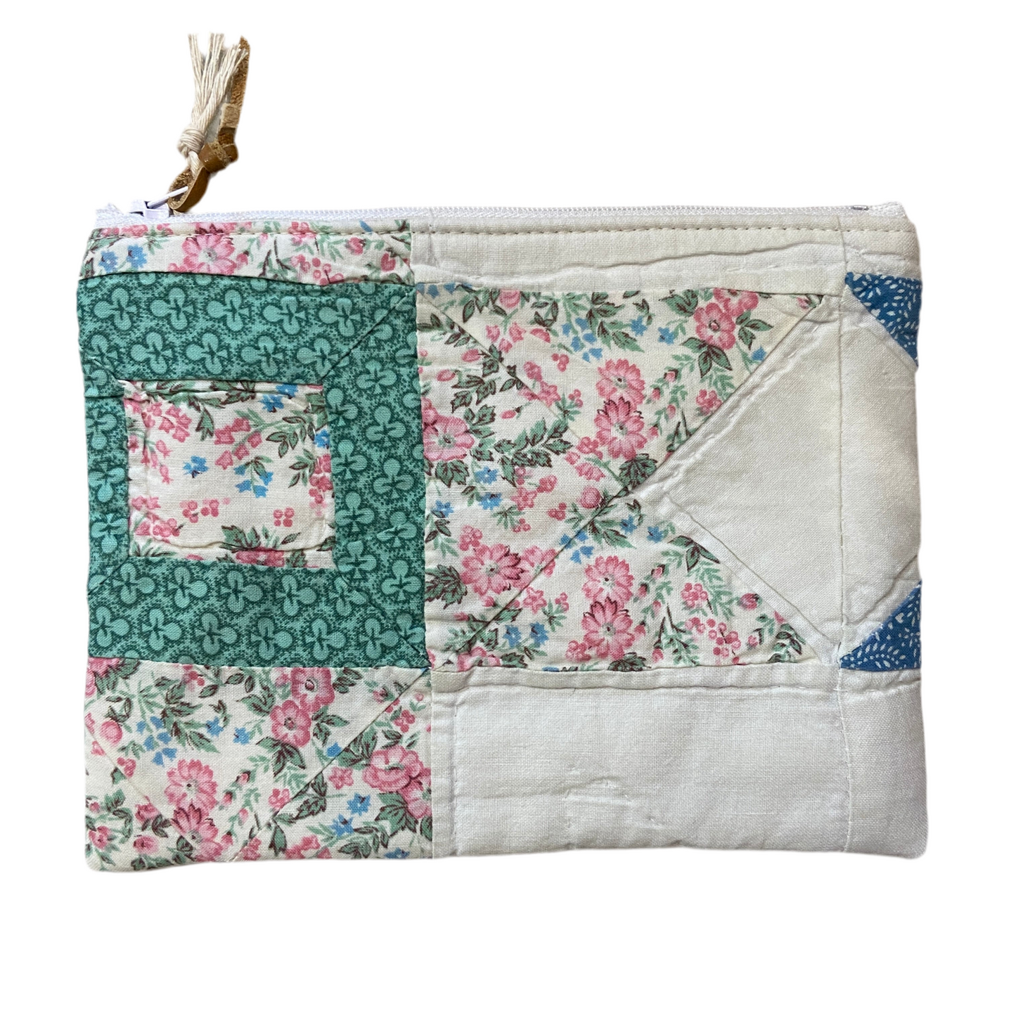 Medium Quilted Zip Pouch