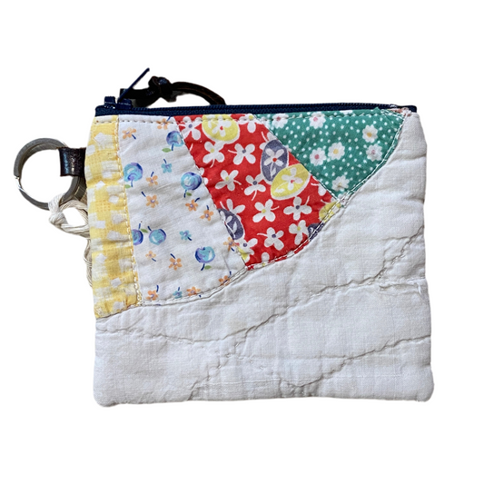 Small Quilted Zip Pouch