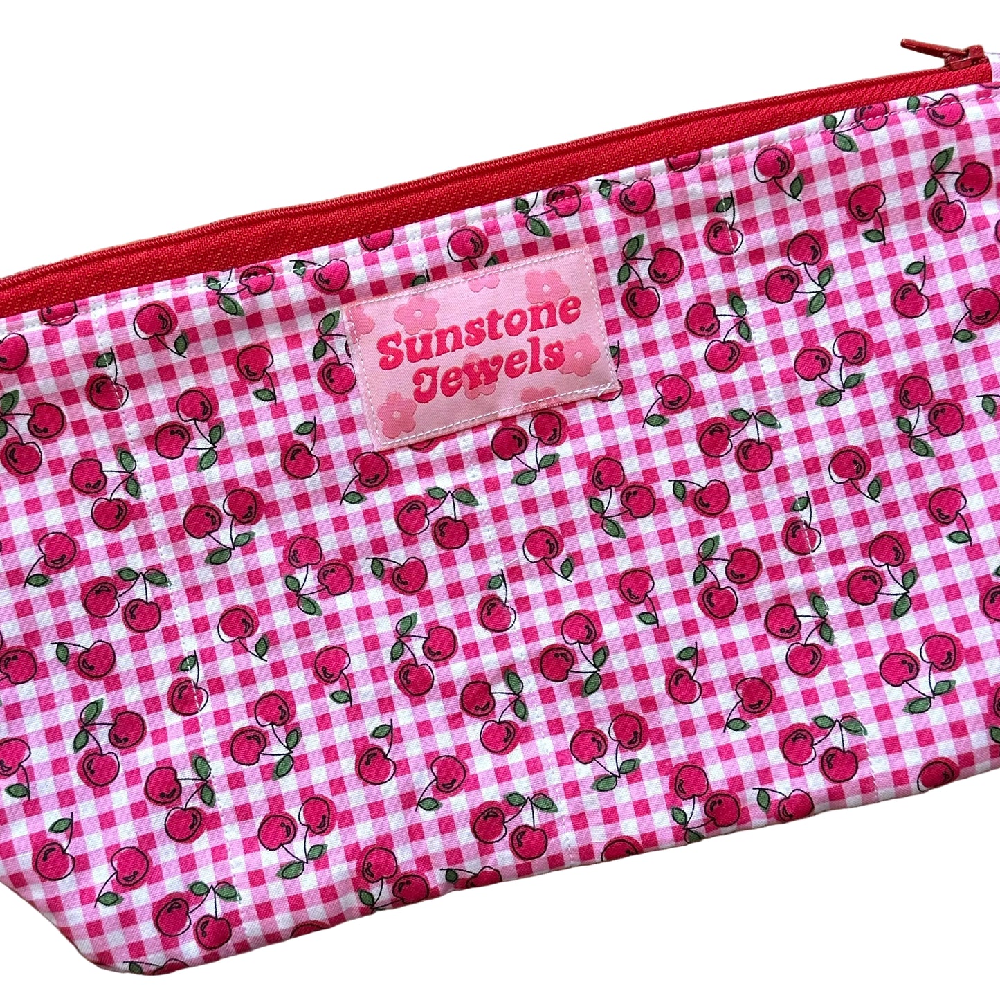 Gingham Cherries Fanny Pack