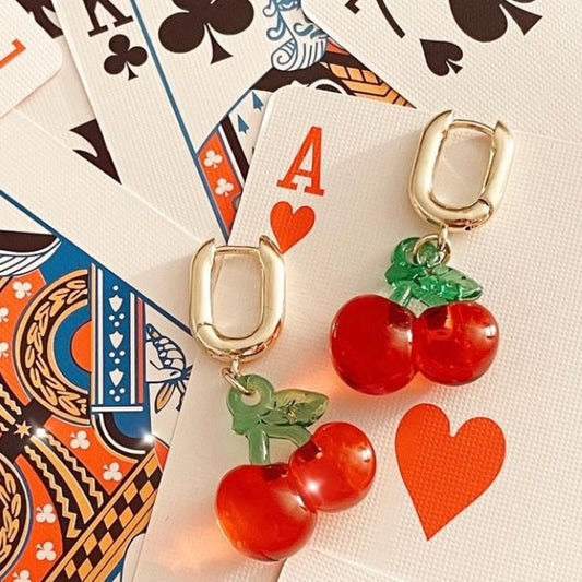 Jackpot Cherry Earrings