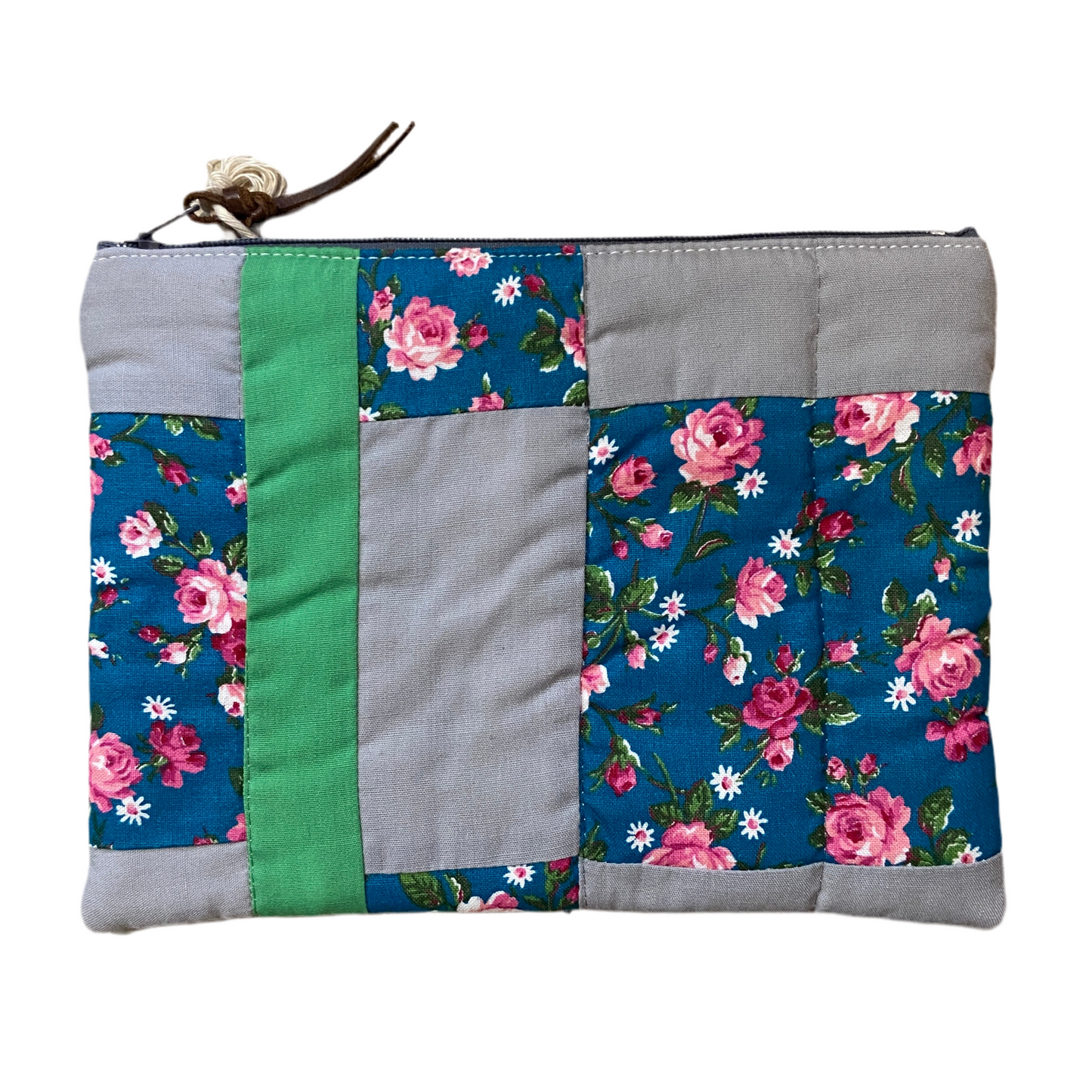 Medium Quilted Zip Pouch