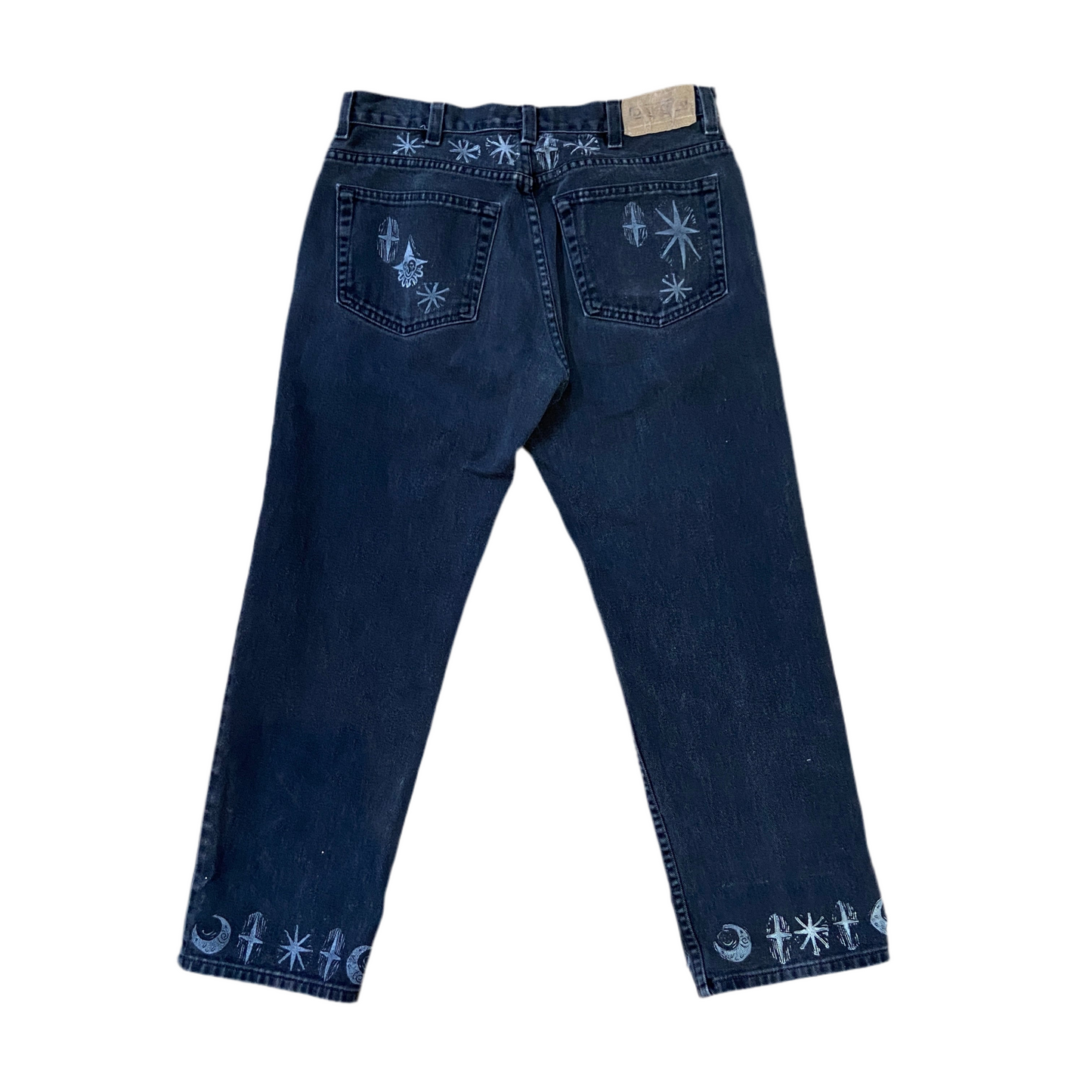 Printed Jeans
