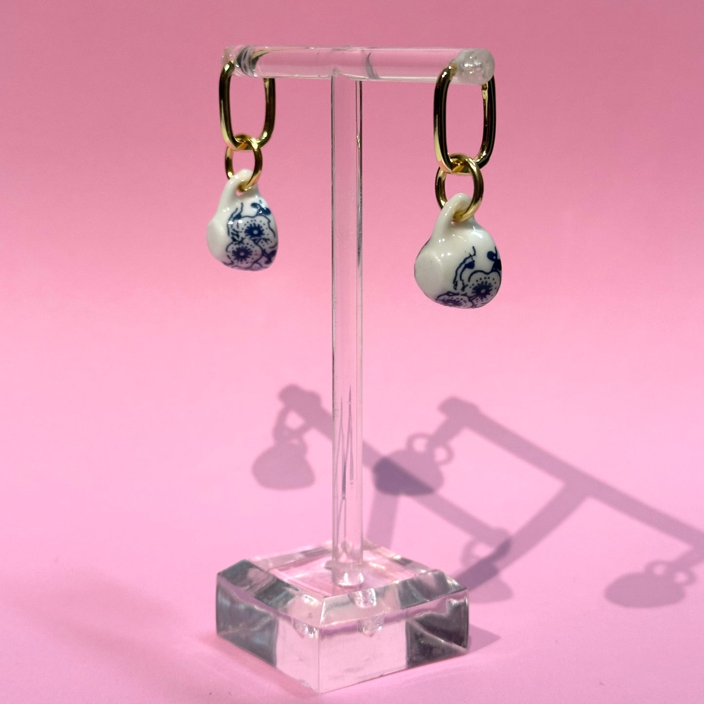 Teacup Earrings
