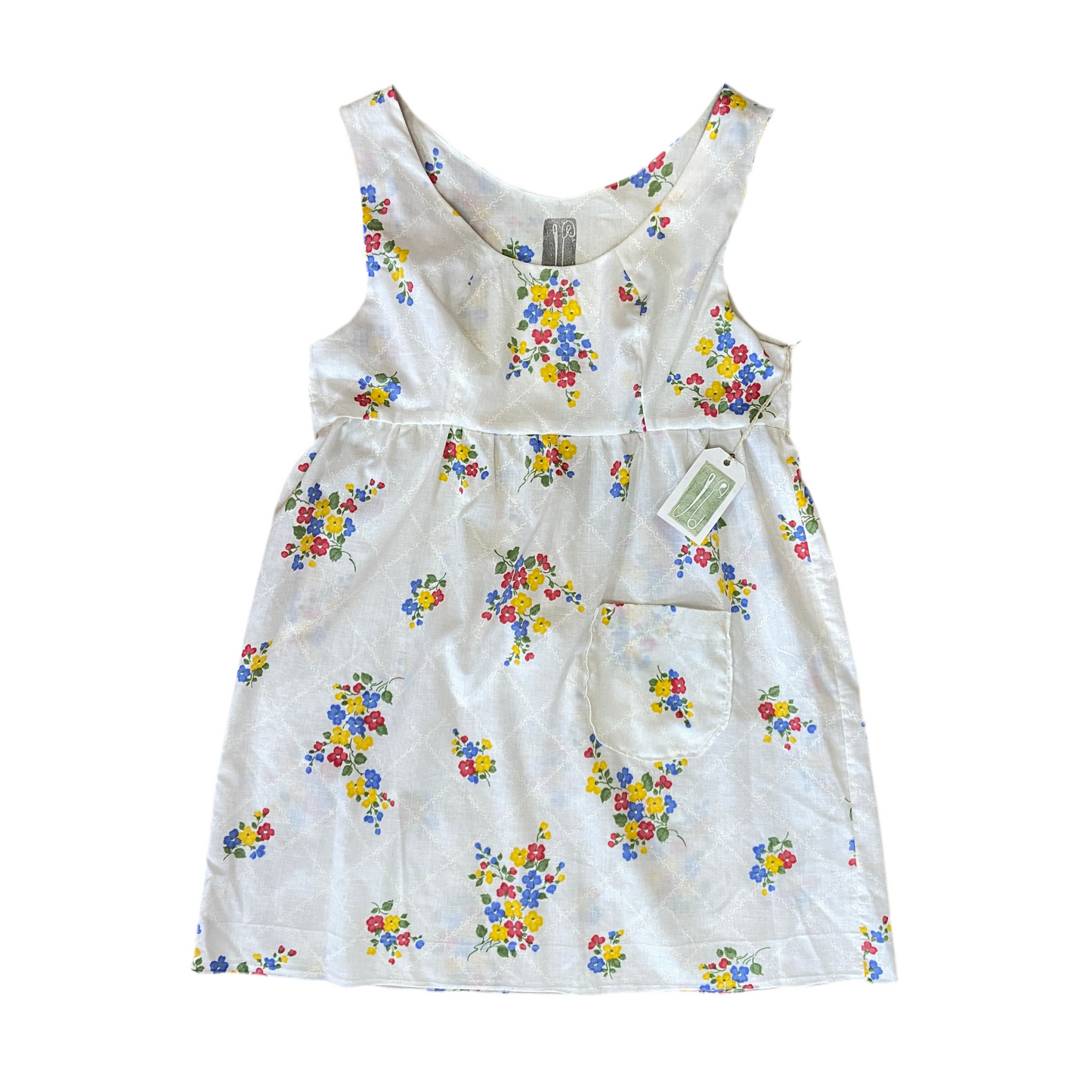 Mini Floral Housedress by Jenette Textiles