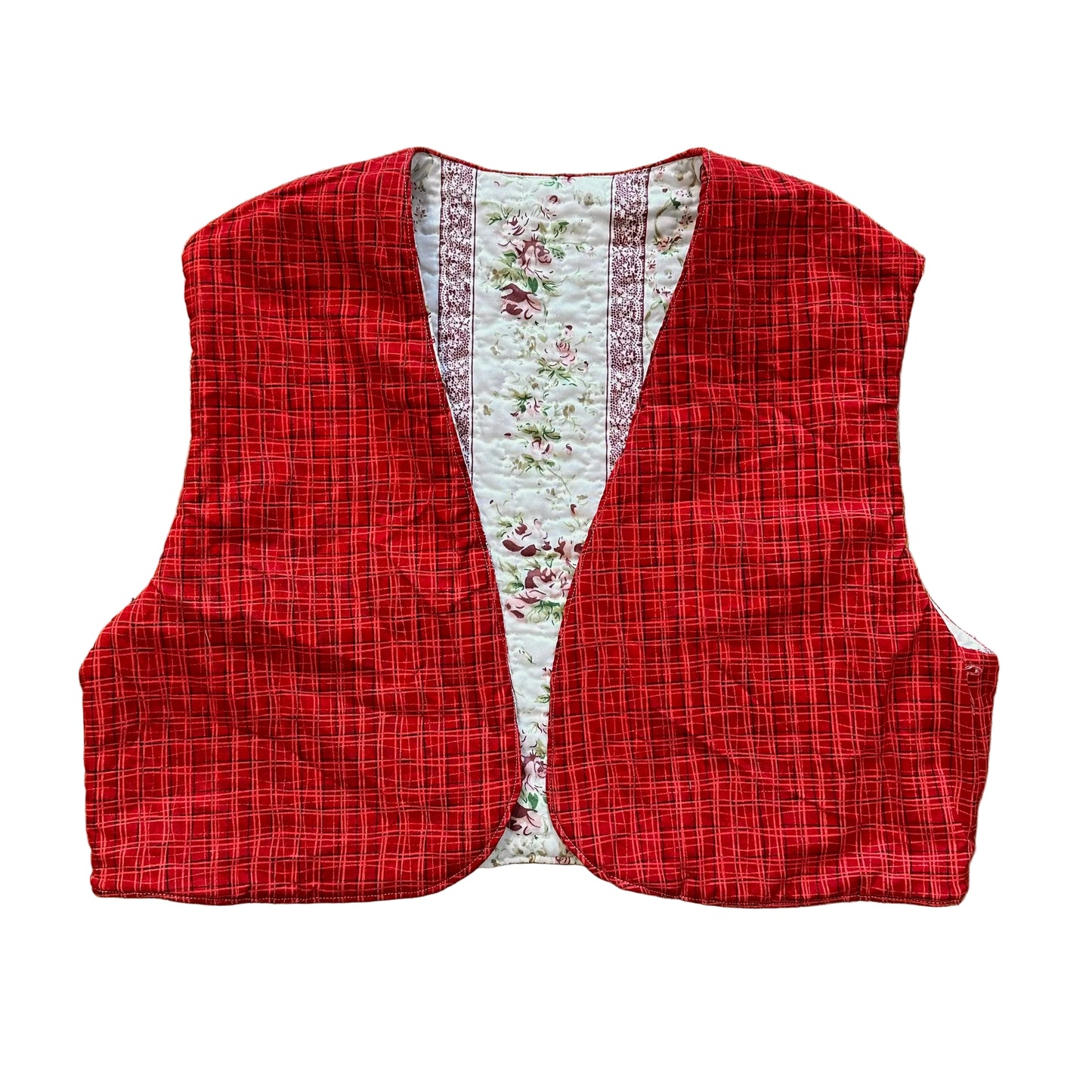 Reversible Quilt Vest (S/M)