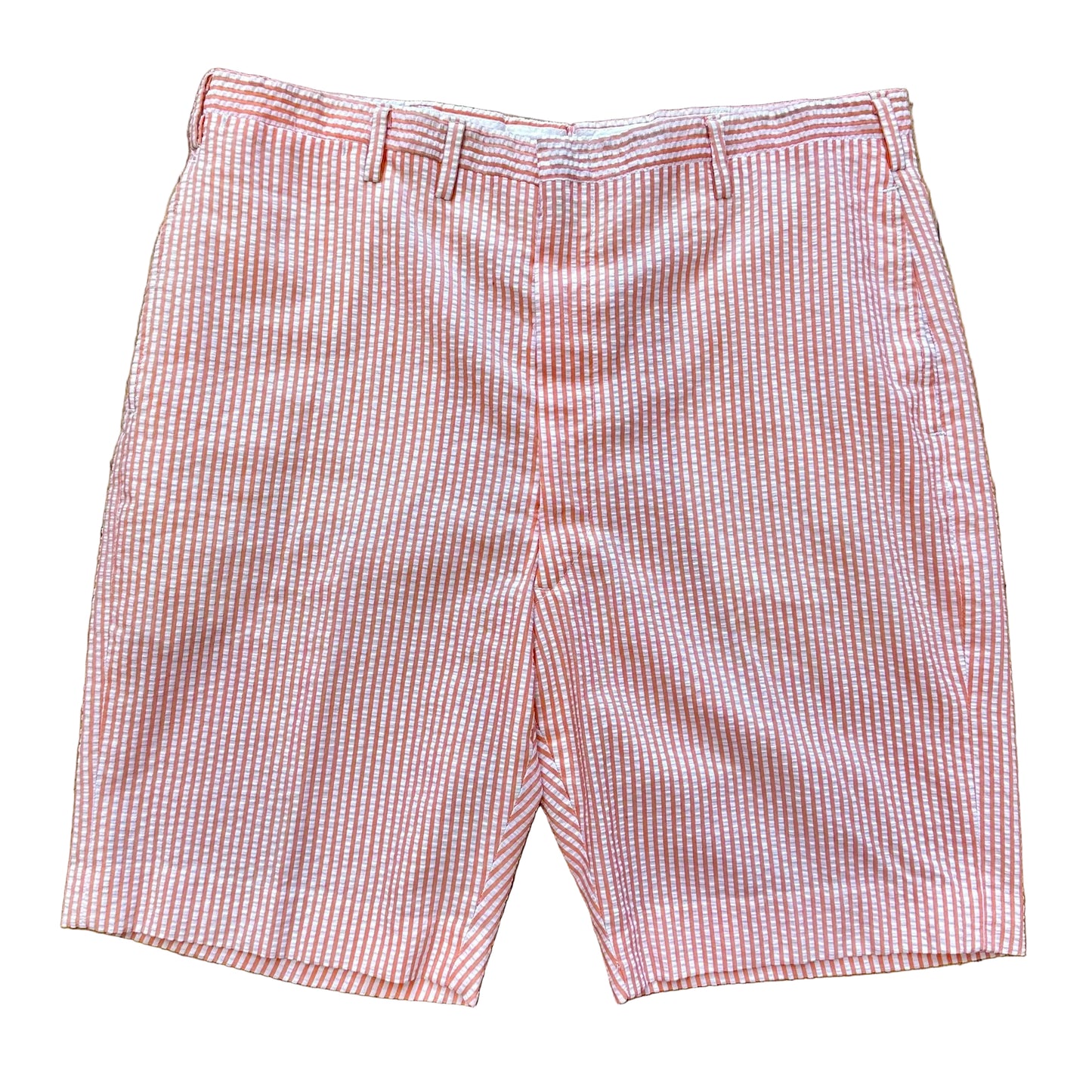 80s Orange Stripe Shorts (L)