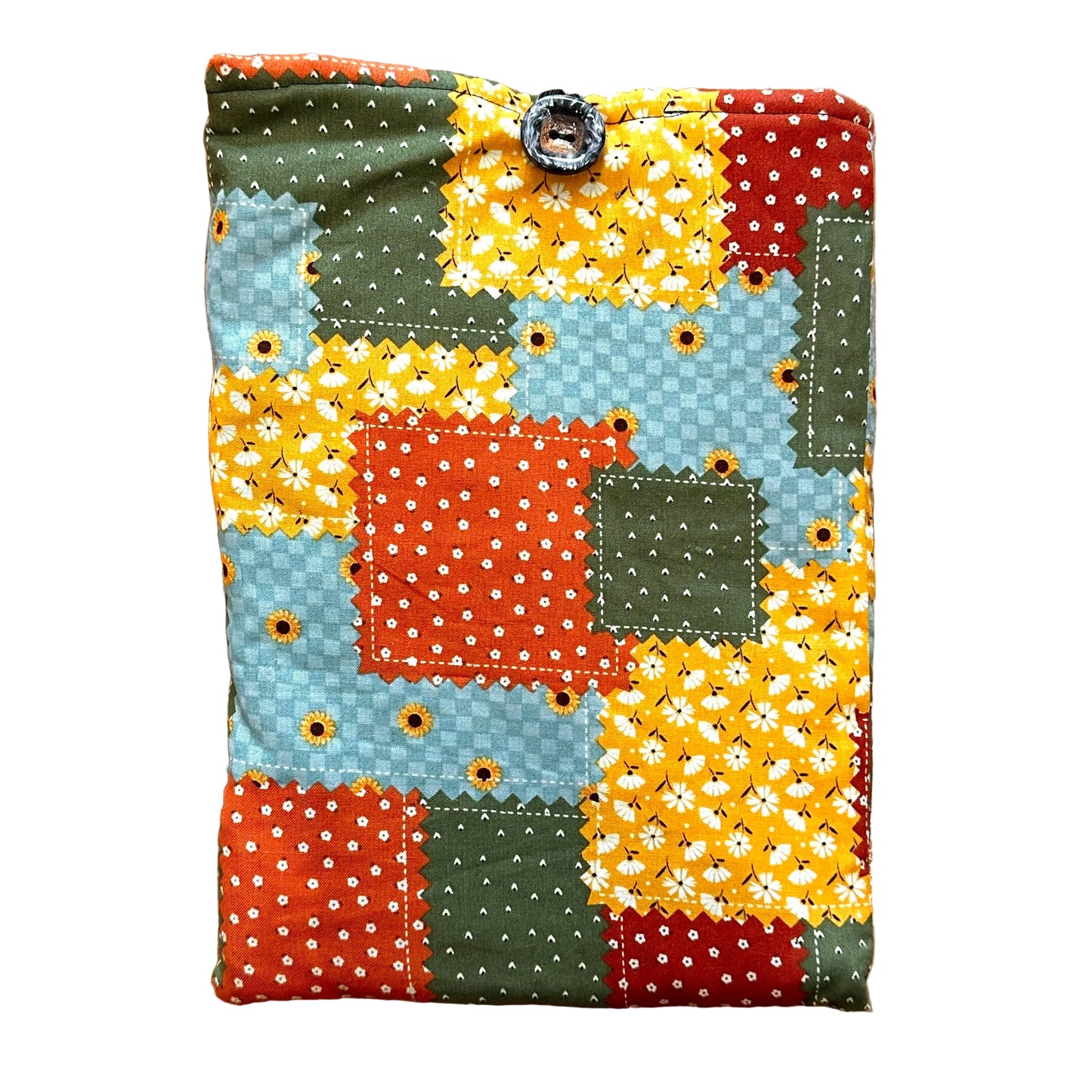 Patchwork Quilt Book Sleeve