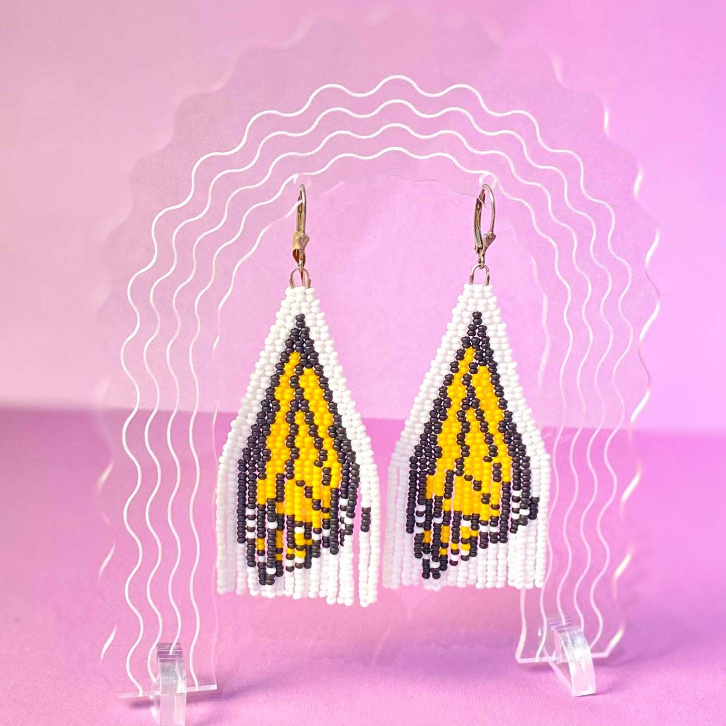 Monarch Beaded Earrings