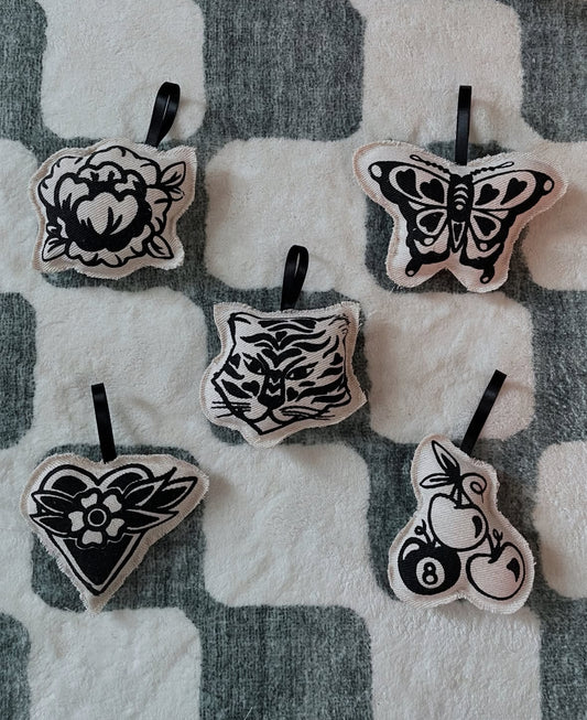 Take Care Screen Printed Ornaments
