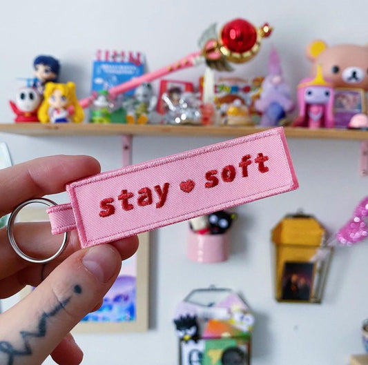 Stay Soft Keychain