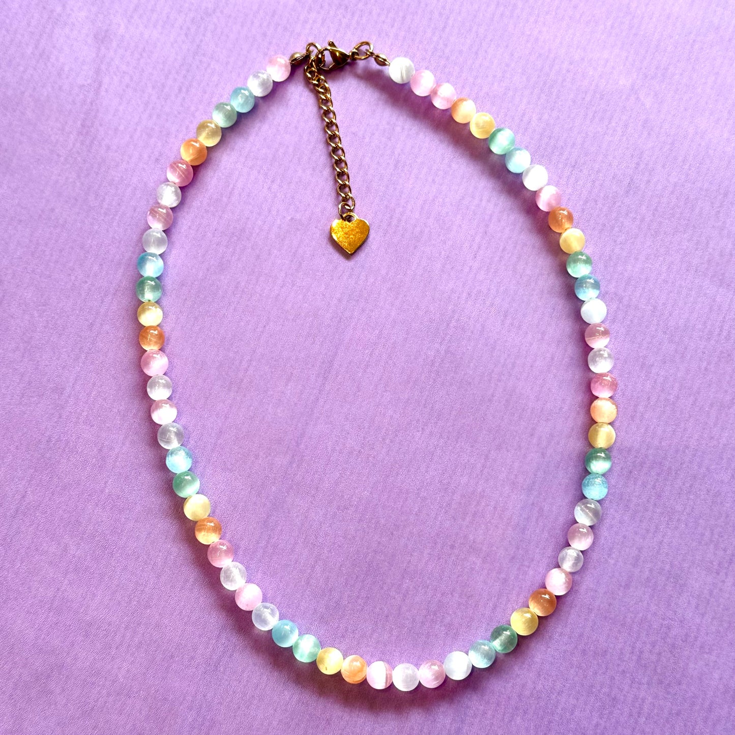 Rainbow Agate Necklace