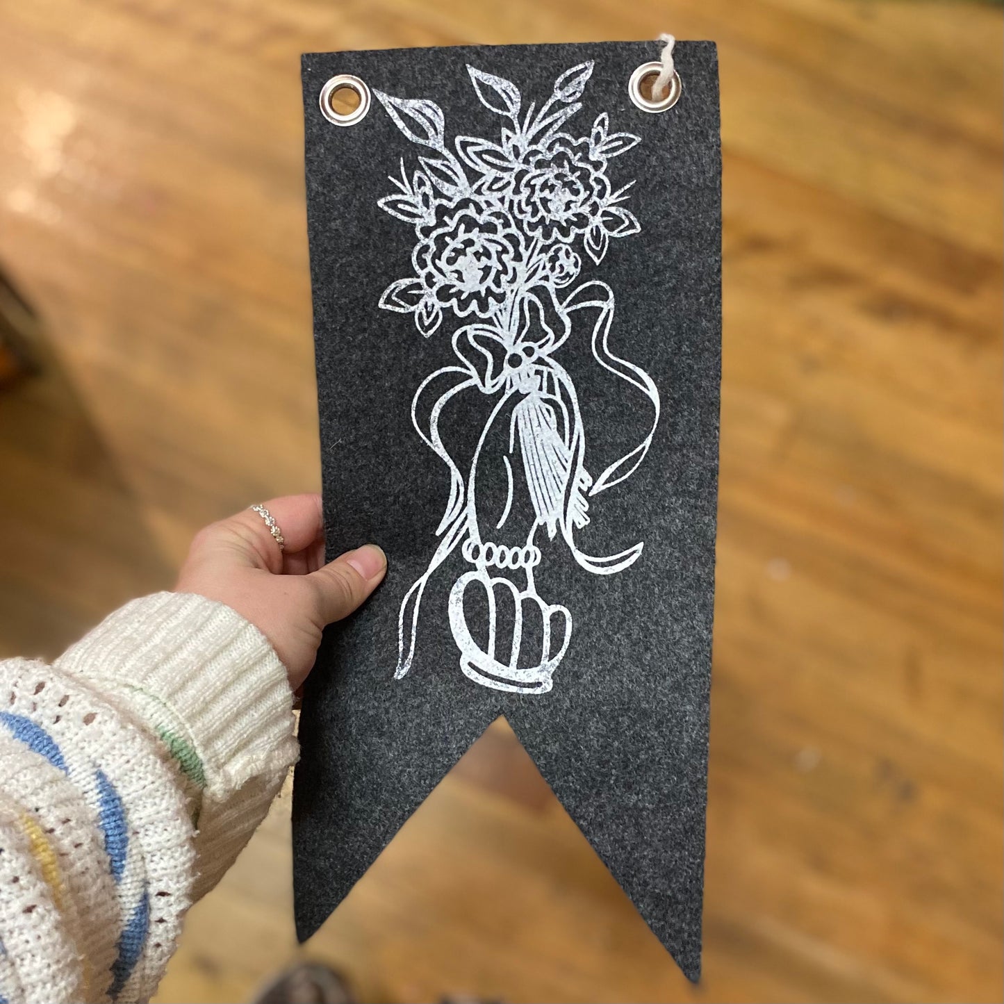 Take Care Felt Pennants - Flowers 4 U