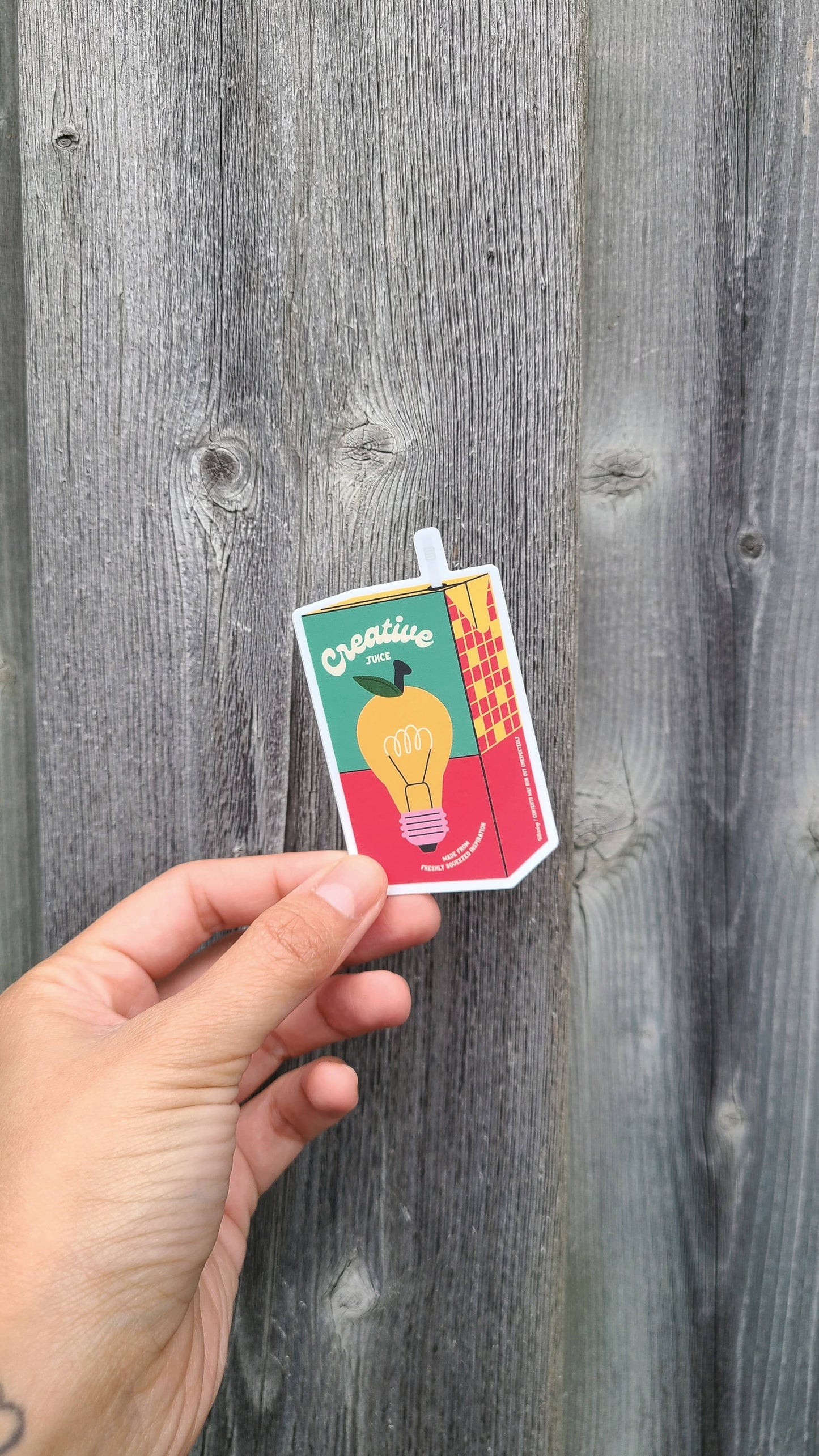 Creative Juice Sticker