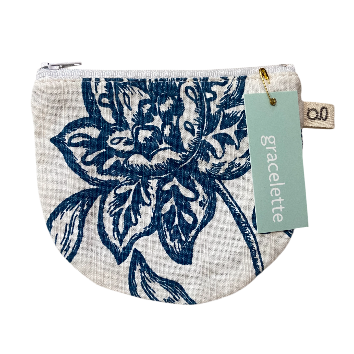 Round Mini Zip Pouches