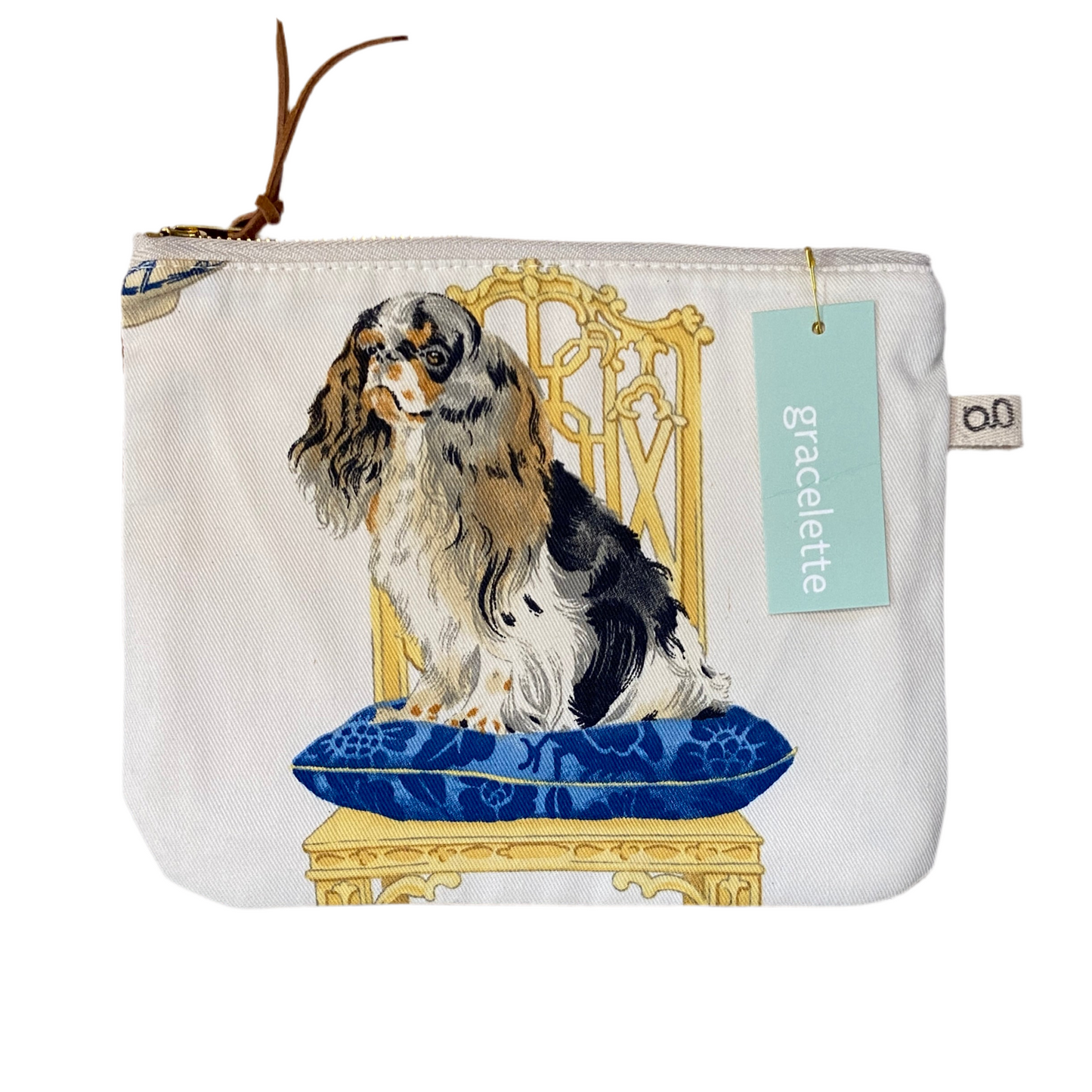 Zip Pouch By Gracelette Textiles