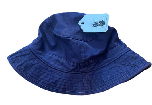 Navy bucket hat