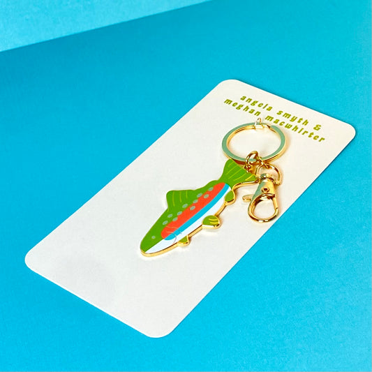 Rainbow Trout Keychain