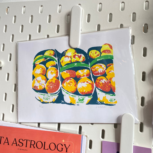 Ontario Peaches Print