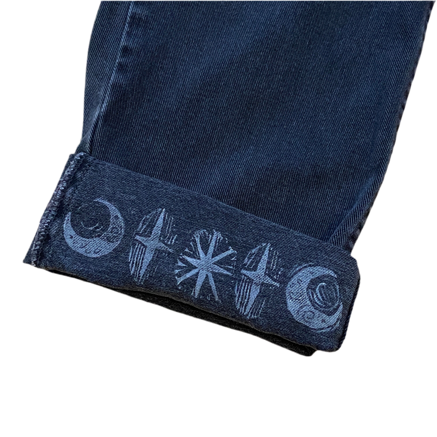 Printed Jeans