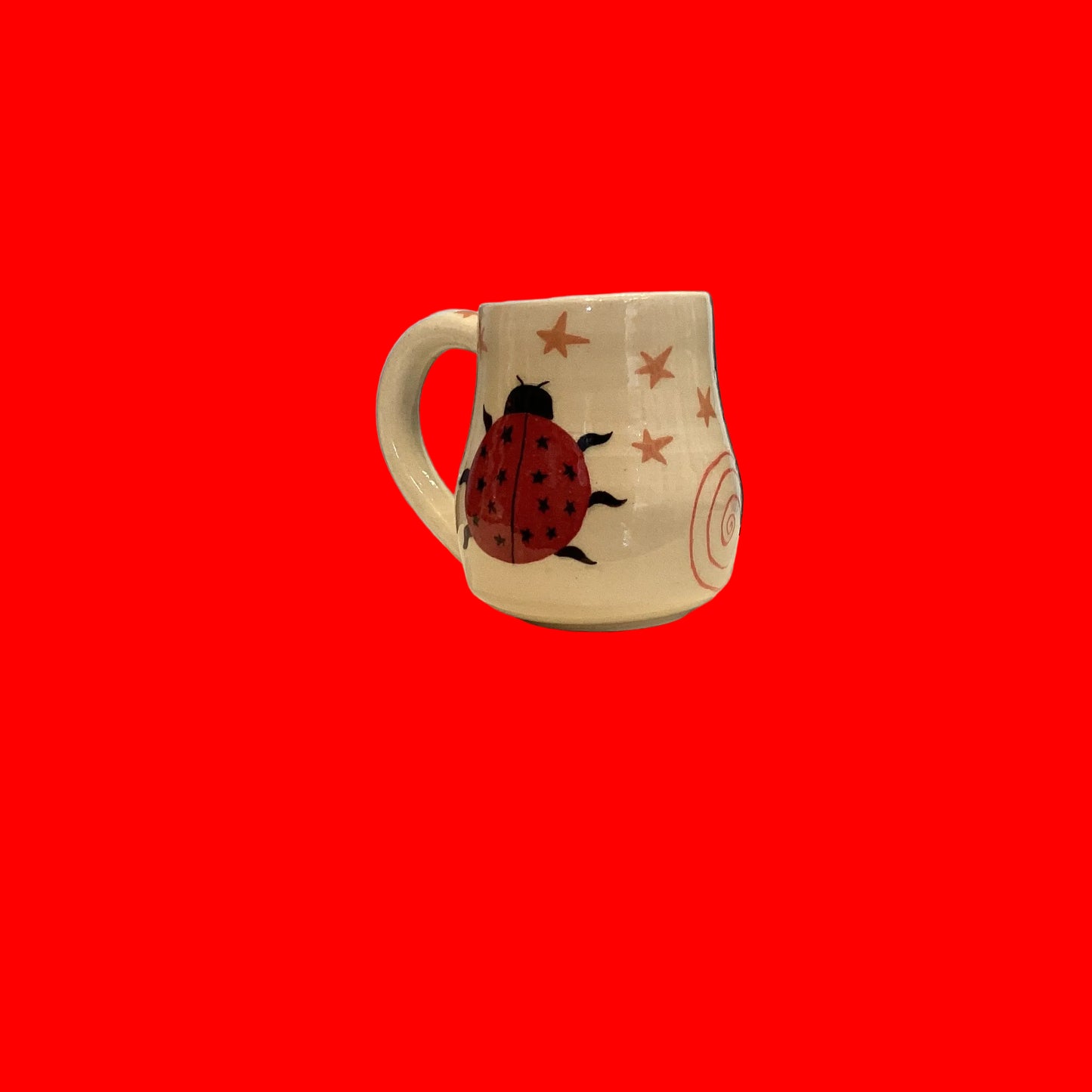 Lady bug mug