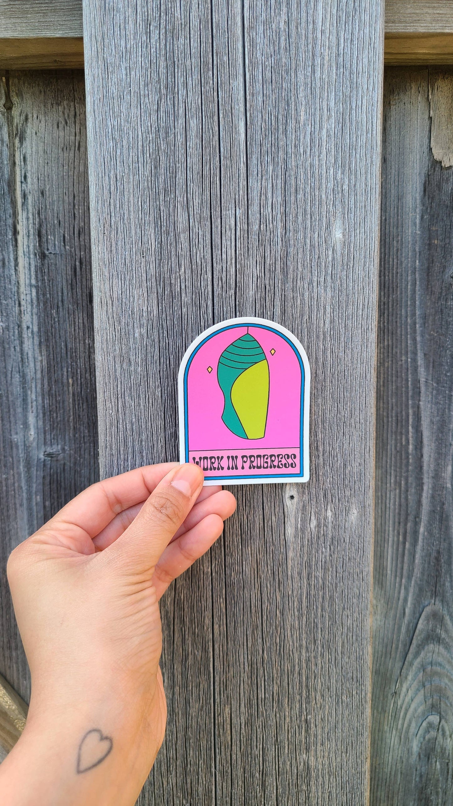 Work In Progress Sticker