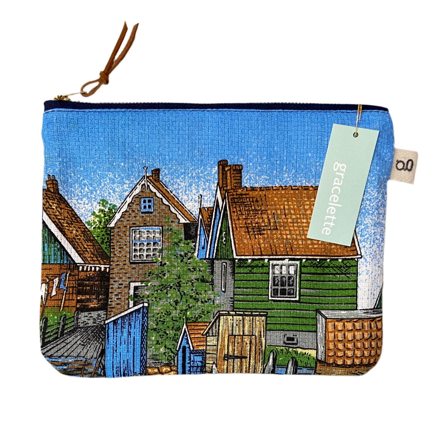 Zip Pouch By Gracelette Textiles