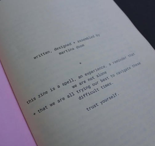 Ritual Self-Care Zine