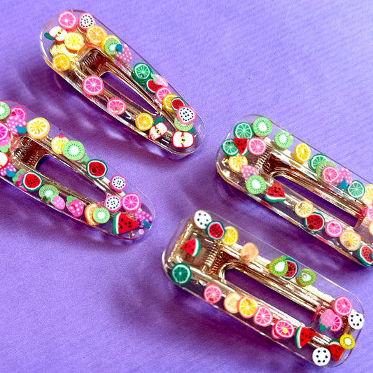 Tutti Fruity Hairclips