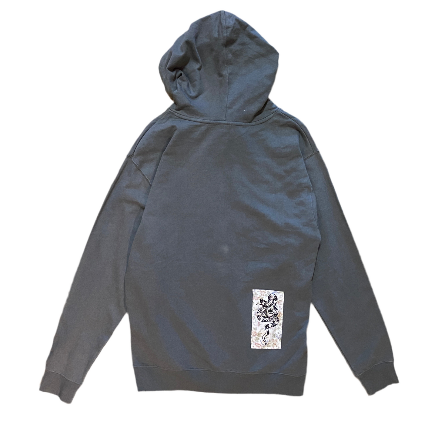 “I Belong to the Earth” Patchwork Hoodie