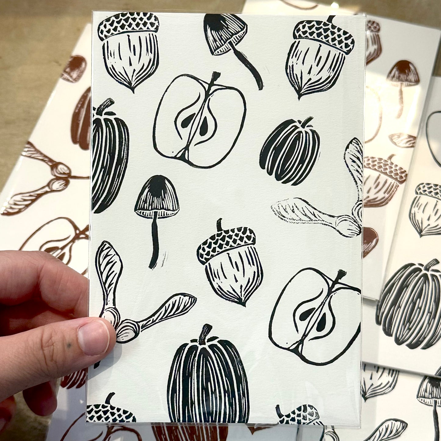 Autumns Harvest Print by Rennie Prints