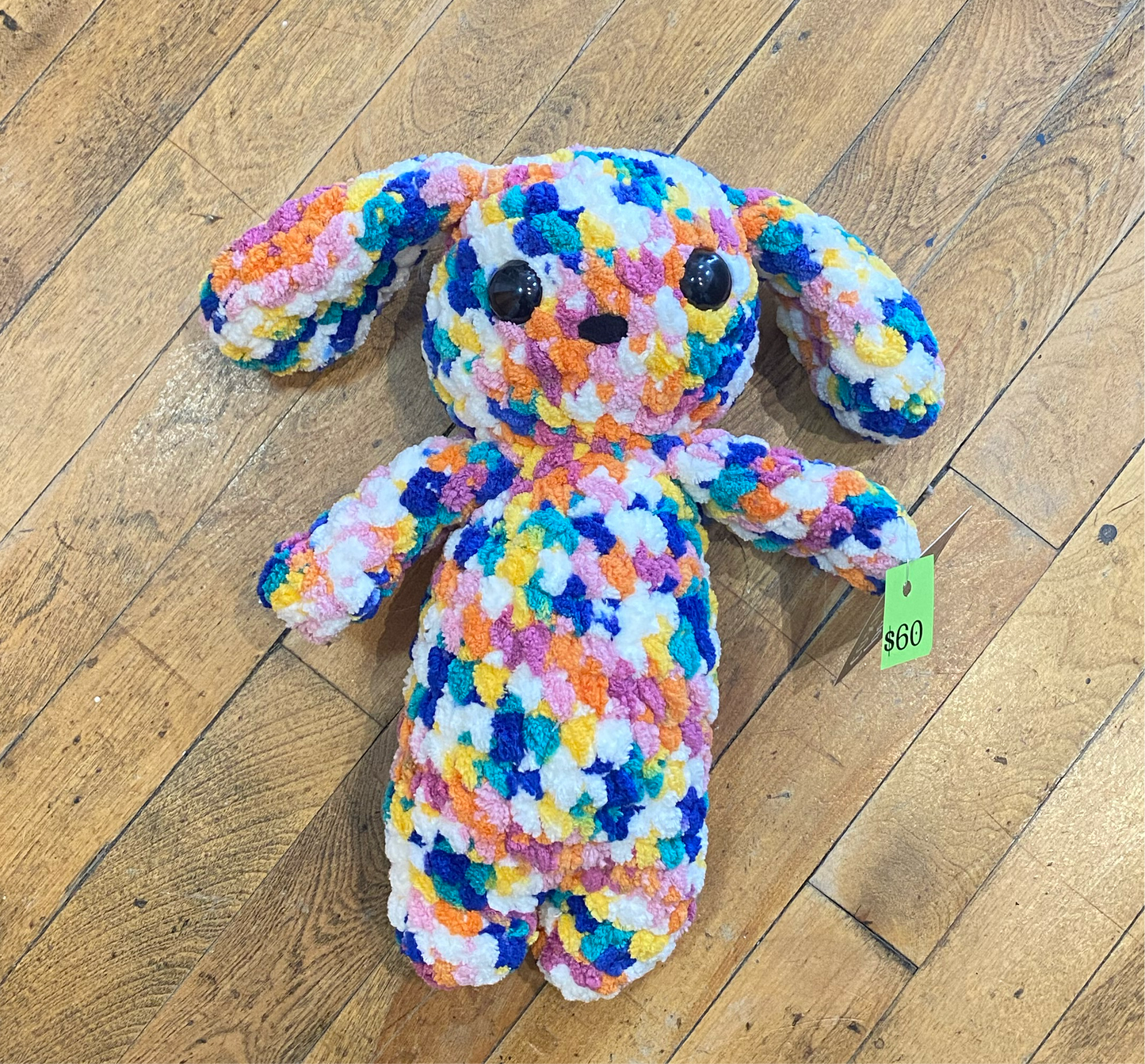 Rainbow Bunny Plushie