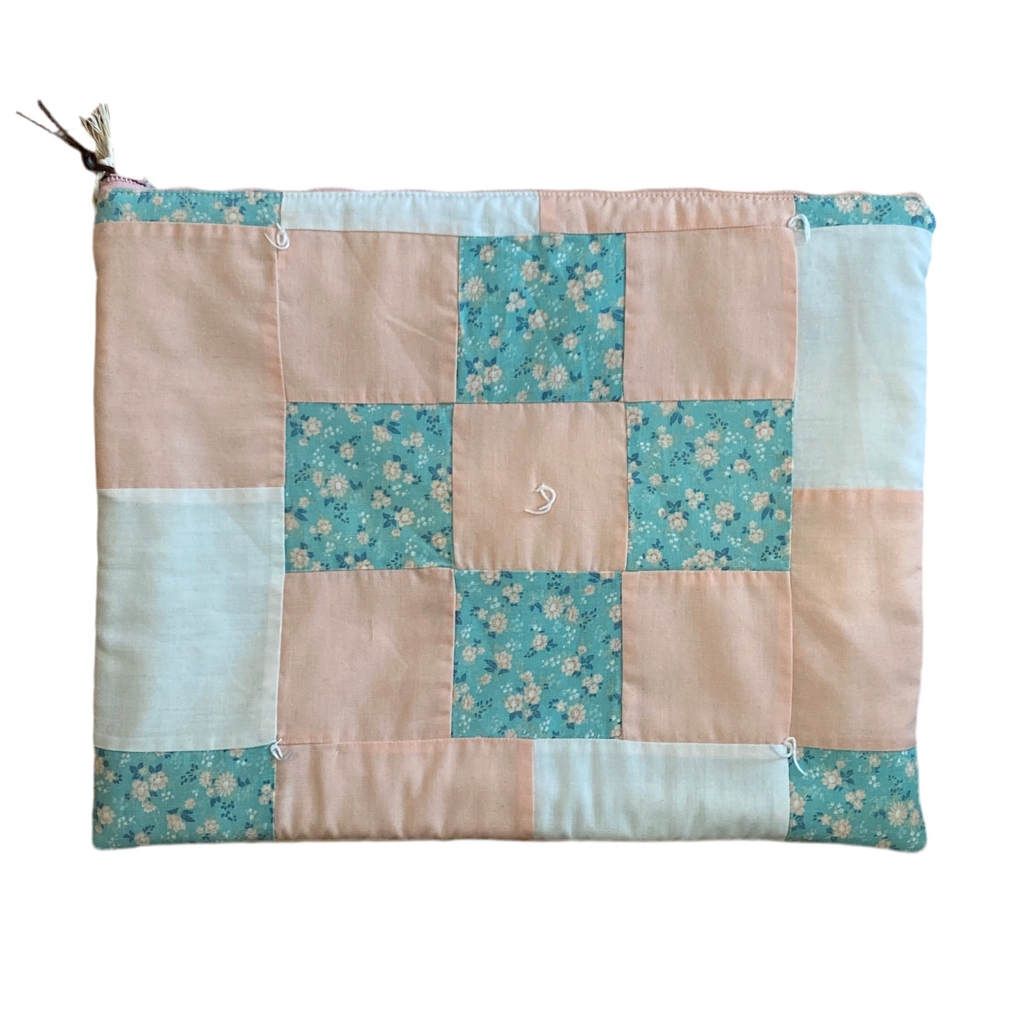 Large Quilted Zip Pouch