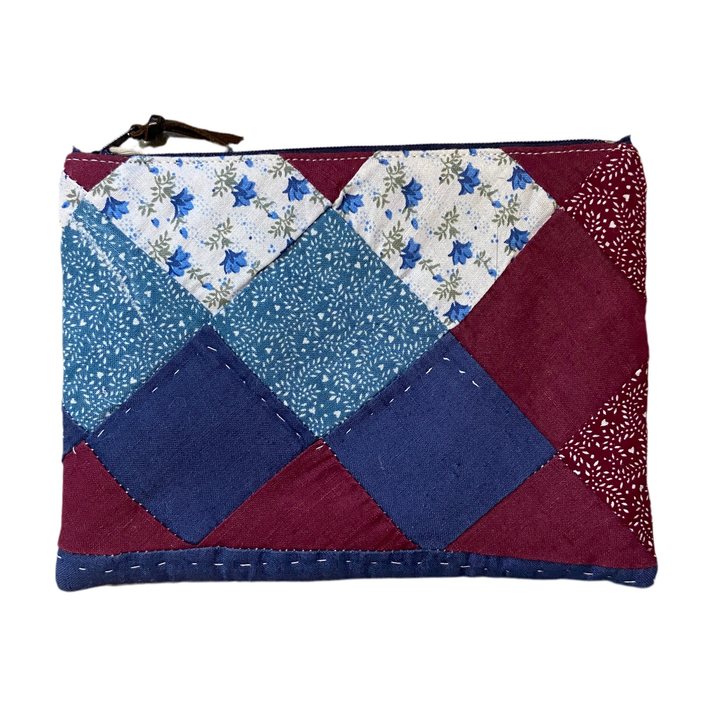 Medium Quilted Zip Pouch