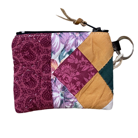 Mini Quilted Zip Pouch