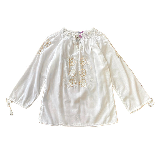 70s Romantic Blouse (M)